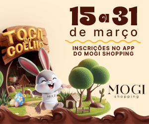 Toca do Coelho é atração de Páscoa do Mogi Shopping