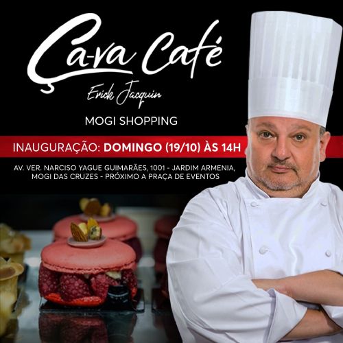 Inauguração do Quiosque Ça-va Café no Mogi Shopping – 19 de Outubro às 14h