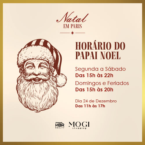 🎨 Oficina “Pequenos Parisienses” – Mogi Shopping e Atendimento Papai Noel