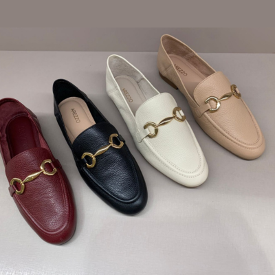 Mocassim Luma em couro – 120300001