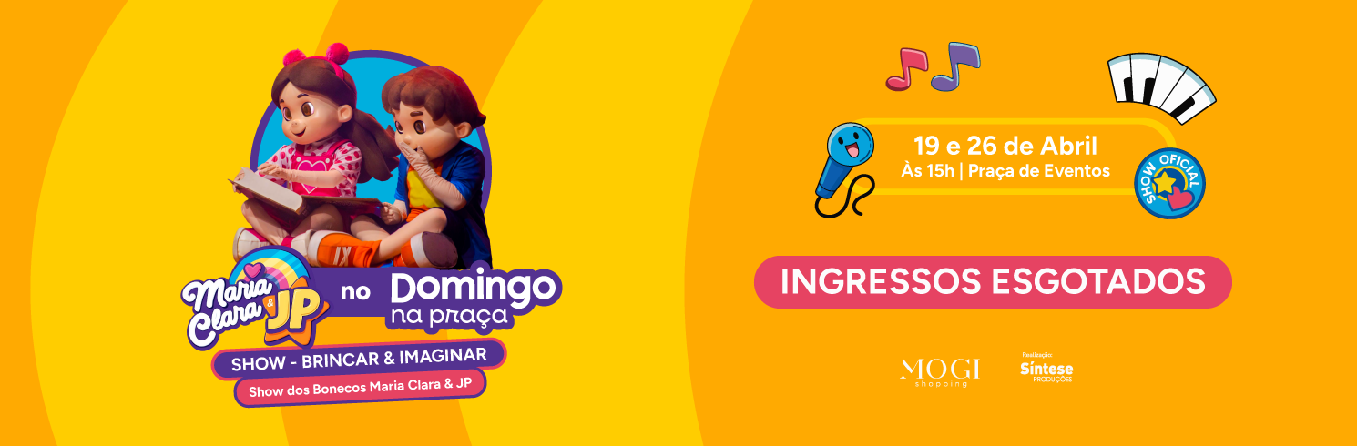 Domingo na Praça Maria Clara e JP