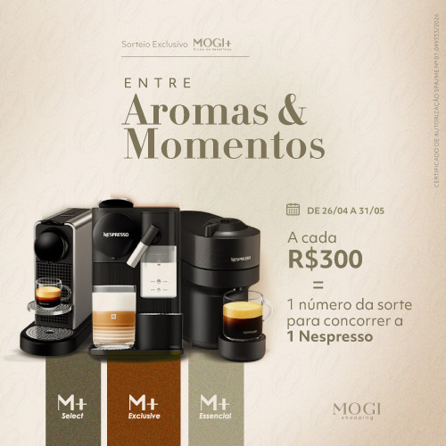 Promoção Entre Aromas e Momentos