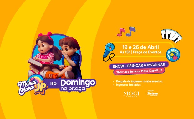 Domingo na Praça Maria Clara e JP