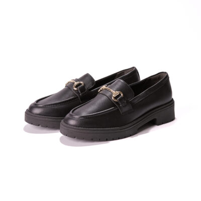 Mocassim Bridão Sola Tratorada Preto