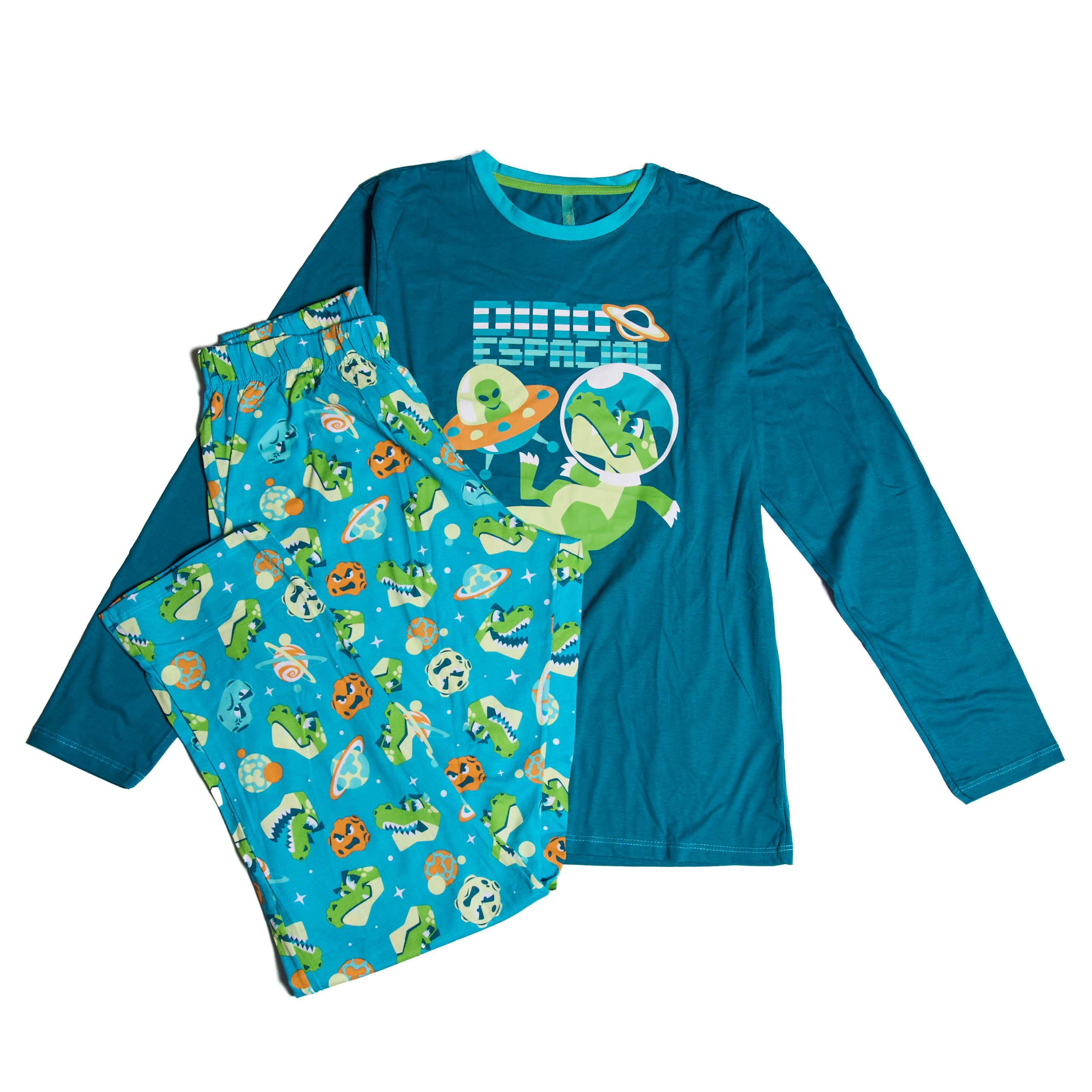 Pijama Adulto Dino Space