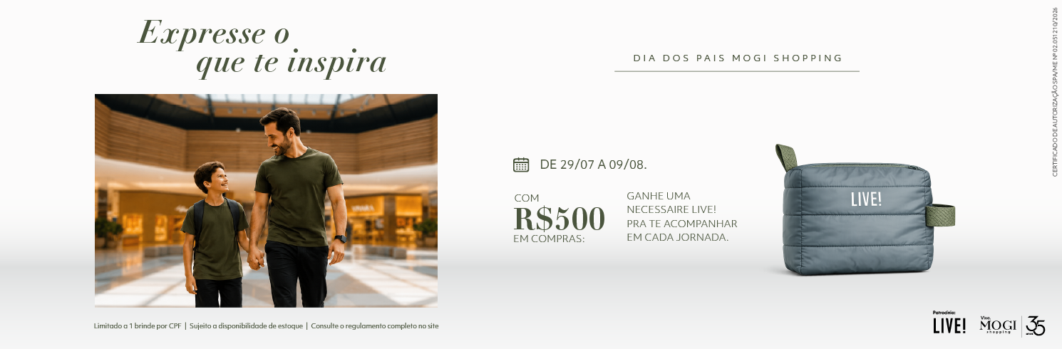 Dia dos Pais – Expresse o que te inspira