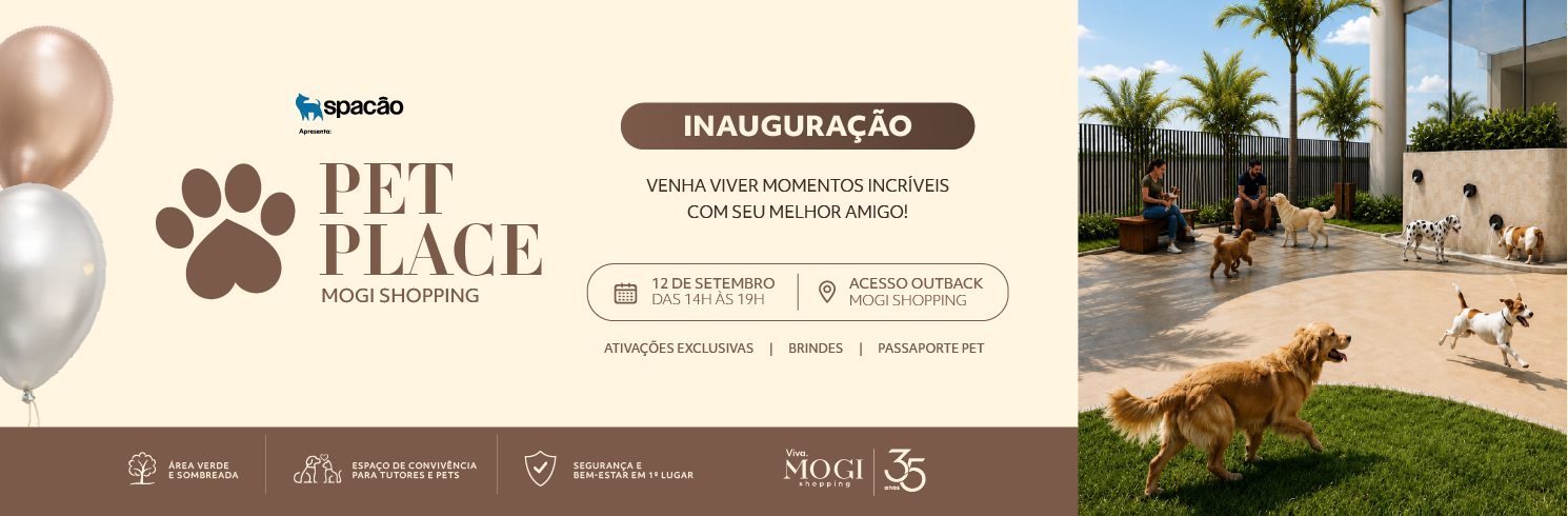 Inauguração Pet Place