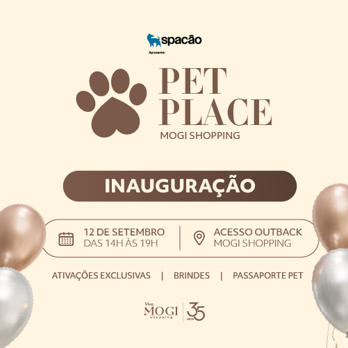 Inauguração Pet Place