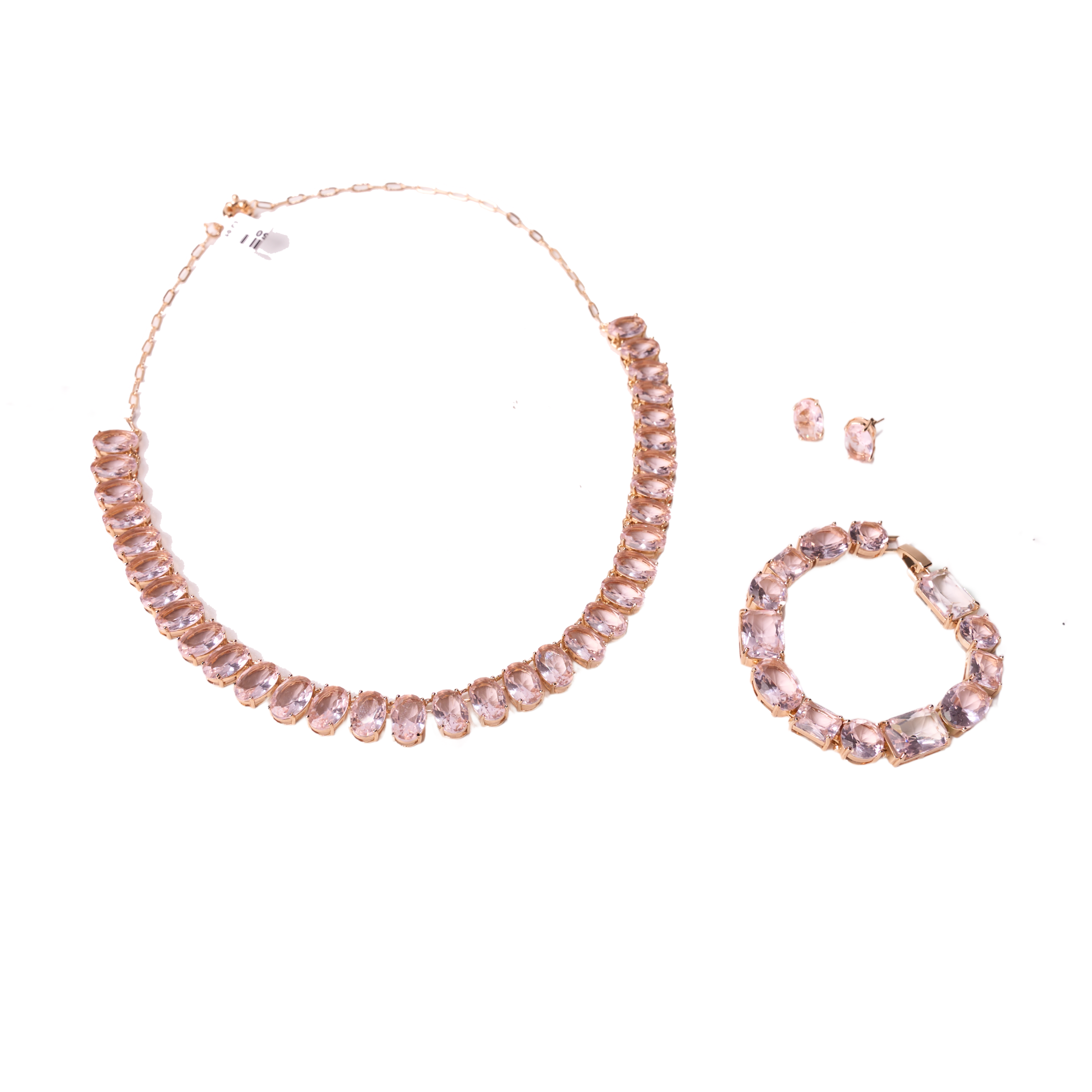 Conjunto Colar e Brinco + Pulseira