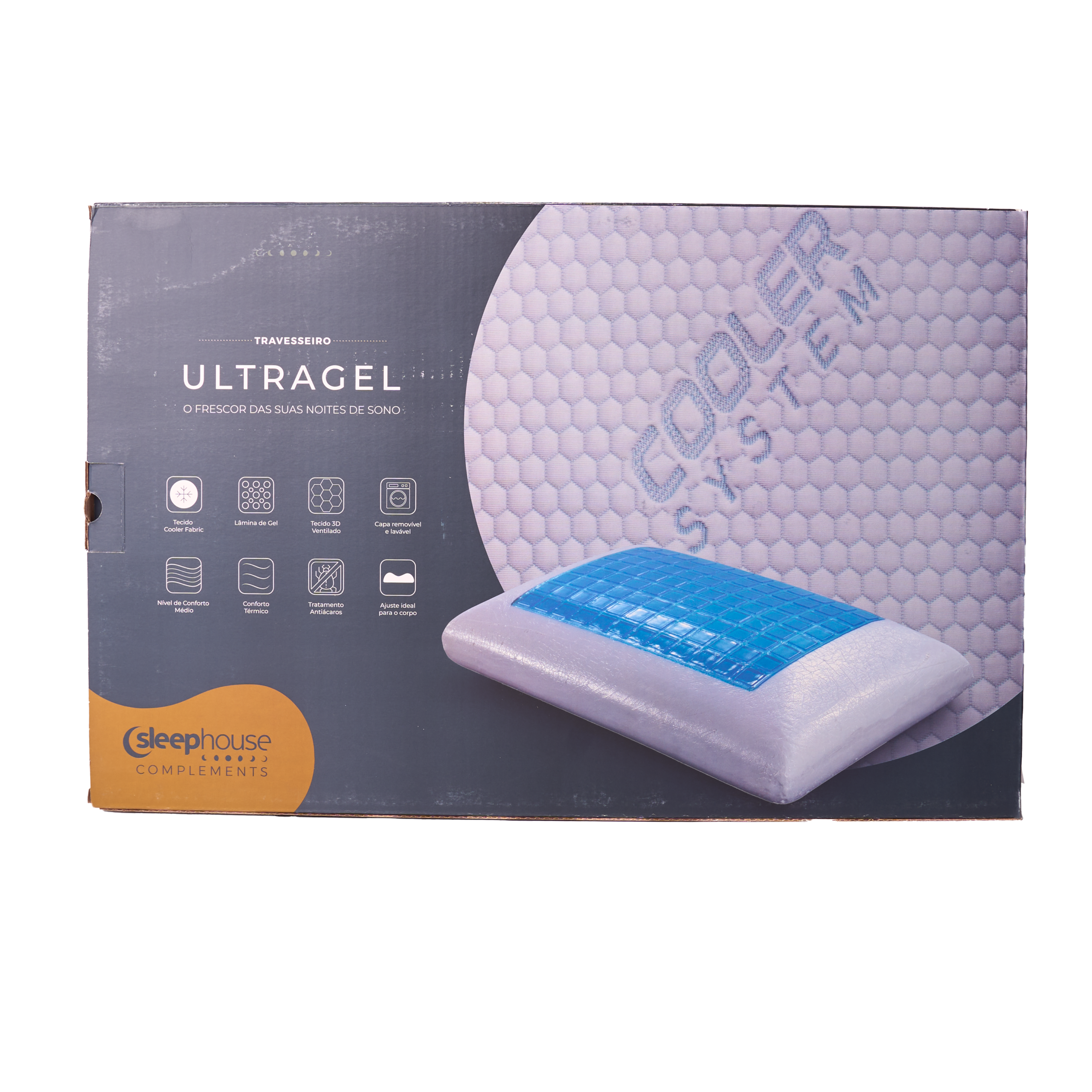 Travesseiro Ultragel Viscoelástico